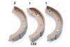 ASHIKA 55-0L-L02 Brake Shoe Set